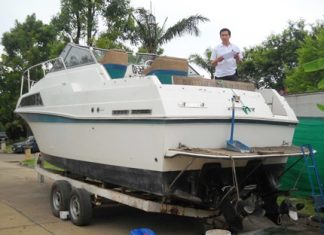 Police have recovered and returned Warida Sae-Ung’s boat, 5 years after it was stolen.